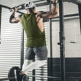 thumbnail image 5 of COOFANDY Men's 2 Pack Sport Tank Tops Workout Muscle Tee Bodybuilding T Shirts, 5 of 11