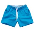 thumbnail image 2 of zeranth Casual Solid Color Summer Beach Shorts Pants Men Drawstring Swimming Trunks, 2 of 6