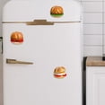 thumbnail image 7 of Jiibva 1PCS Simulation Tomato Cheese Hot Dog Bun Burger Model Fridge Magnet Kitchen Home Decoration Fridge Magnet Crafts, 7 of 7