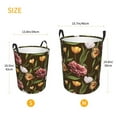 thumbnail image 5 of XMXT Collapsible Laundry Basket, Garden Spotted Butterfly Waterproof Laundry Hampers Storage Baskets Dirty Clothes Hamper, 62L, 5 of 8