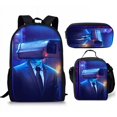 thumbnail image 1 of Skibidi Toilet Student Backpack Children'S Meal Bag Pencil Bag Three-Piece Backpack, 1 of 2