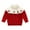 Red, variant on Godderr Kids Toddler Girls Knit Sweater Tops，9M-6Y Baby Girls Infant Pullover Sweaters Casual Long Sleeve Knit Jumper Tops