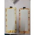 thumbnail image 2 of Lista de compras magnética para refrigerador, paquete de 2 blocs de notas magnéticos, lista de comestibles, 100 hojas arrancables, diseño de frutas, almohadilla magnética para lista de comestibles,, 2 of 2