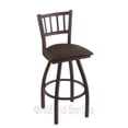 thumbnail image 5 of XL 810 Contessa 36" Swivel Extra Tall Bar Stool with Black Wrinkle Finish and Canter Storm Seat, 5 of 7