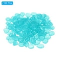 thumbnail image 3 of Uxcell 100Pack Glow Rocks 8-11mm Glow Pebbles Decoration in the Dark Luminous Stones Decor DIY Decorative Blue, 3 of 7