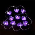 thumbnail image 1 of Fiudx Guirnalda de Luces Coloridas En Forma de Corazón, Decoración Romántica para Interiores y Exteriores, Funciona con Pilas, Ideal para San Valentín, Acción de Gracias, Día de La Madre, 165 Cm de L, 1 of 5
