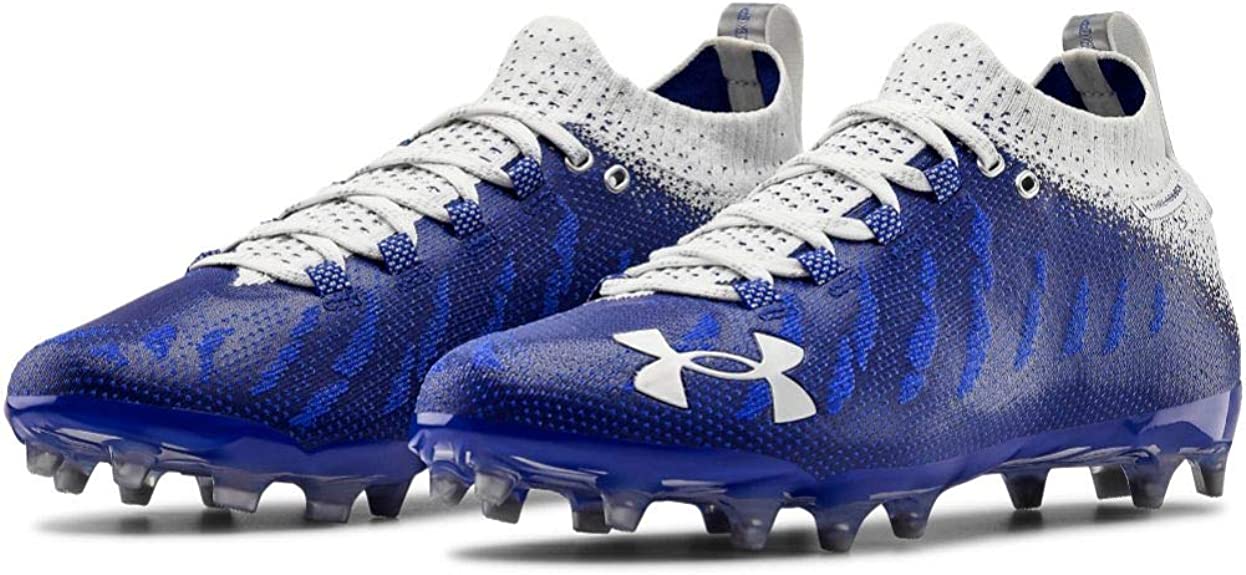 Under Armour SpotLight Lux MC White/Blue Football Cleats Size 15 Under Armour Spotlight Lux MC Football Cleats White UCLA  main image 2