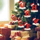thumbnail image 4 of Colgantes acrílicos con letras de dibujos animados para árbol de Navidad, decoración de Feliz Navidad para el hogar, sombrero, A-Z, 2023, 4 of 4