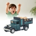 thumbnail image 3 of 1:32 Alloy Car Model Toy Sound Light Mini Toys Miniature Toy Tractor Pull Back Transporter Model Toy Boys Toys, 3 of 8