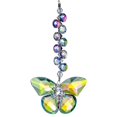 thumbnail image 2 of 1Pcs Crystal Butterfly Suncatchers Hanging Ornaments, Butterfly Sun Catcher Crystals Hanging, Rainbow Maker Sun Catchers indoor Window Ornament, Sparkling Outdoor Patio Garden Decor Gifts Decor,Green, 2 of 5