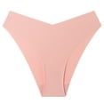thumbnail image 2 of Byworldtasic Ice Silk Seamless for Women Panties Sexy G String Thong Underwear T Back Underpants, 2 of 3