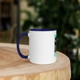 thumbnail image 2 of Brooklyn is the best place to live Mug with a choice of accent Color Inside (Dark Blue, 11 oz), 2 of 3