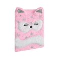 thumbnail image 2 of Plush Notebook Adorable Notebook Fluffy Notebook Students Stationery Cartoon Girl Gift, 2 of 2