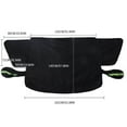 thumbnail image 3 of Thickened & Extended Car Snow Cover | Front Windshield Snow Guard & Winter Sunshade | Prevents Freezing & Snow Buildup | Universal Fit for Many Vehicles | 1-Piece Set, 3 of 7