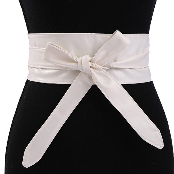 Women's Girdles Fashion PU Wide Belts Solid Color Beautiful Belts Woman Tight Girdles Apparel Accessories acessorios femininos