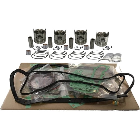 Seapple 4D34(T) rebuild kit no Liners Valve Compatible with Mitsubishi Engine 3.9L Fuso canter BE449 Replacement
