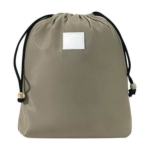 Bolsa organizadora de viaje - Bolsa con cordón para guardar ropa, zapatos, ropa interior y calcetines - Bolsa portátil multifuncional para gimnasio, hogar y viajes - 6 x 17 x 20,5 cm