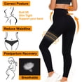 thumbnail image 4 of Ilfioreemio High Waist Corset Leggings for Women Waist Trainer Tummy Control Slimming Push Up Body Shaper Workout Sport Yoga Pants, 4 of 6