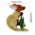 thumbnail image 2 of GKNET Handmade Fashion Accessories Acrylic Animal Brooch Dog Cartoon Pin, 2 of 6