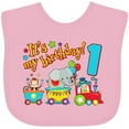 thumbnail image 3 of Inktastic It's My Birthday Circus Train 1st Birthday Boys or Girls Baby Bib, 3 of 4