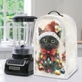 thumbnail image 5 of HELLHERO Christmas Black Cat Kitchen Blender Dust Cover for Kitchen Hand Strap for Kitchen Counter with Reusable, 5 of 6