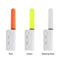 thumbnail image 2 of 5pcs New Night 425 Battery Red/Green/Blasting flash Float Glow Stick Fluorescent Light Fishing Rod Tip Lightstick Bite Alarm GREEN, 2 of 8
