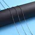 thumbnail image 2 of 3.28 Feet Brass Cable Chains Soldered Flat Oval Gunmetal 2.2x1.9x0.3mm Fit for 0.6x4mm Jump Rings, 2 of 2