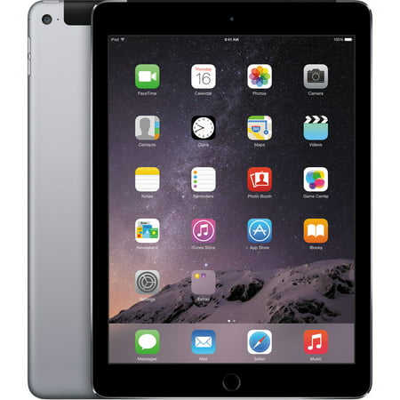 Apple iPad Air 2, 9.7in, Wi-Fi, 16GB, Space Gray (MGL12LL/A) (Best Cyber Monday Ipad Air 2 Deals)