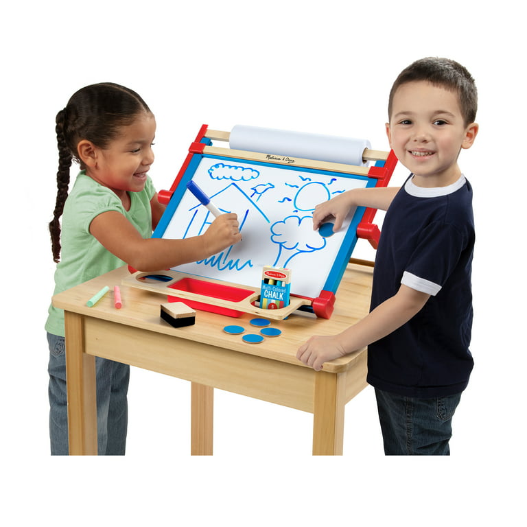 Melissa and Doug 2790 - Double-Sided Magnetic Tabletop Art Easel