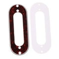 thumbnail image 4 of Marco de Anillo de montaje de pastilla de bobina simple perfke 3x para guitarra eléctrica rojo, 4 of 5