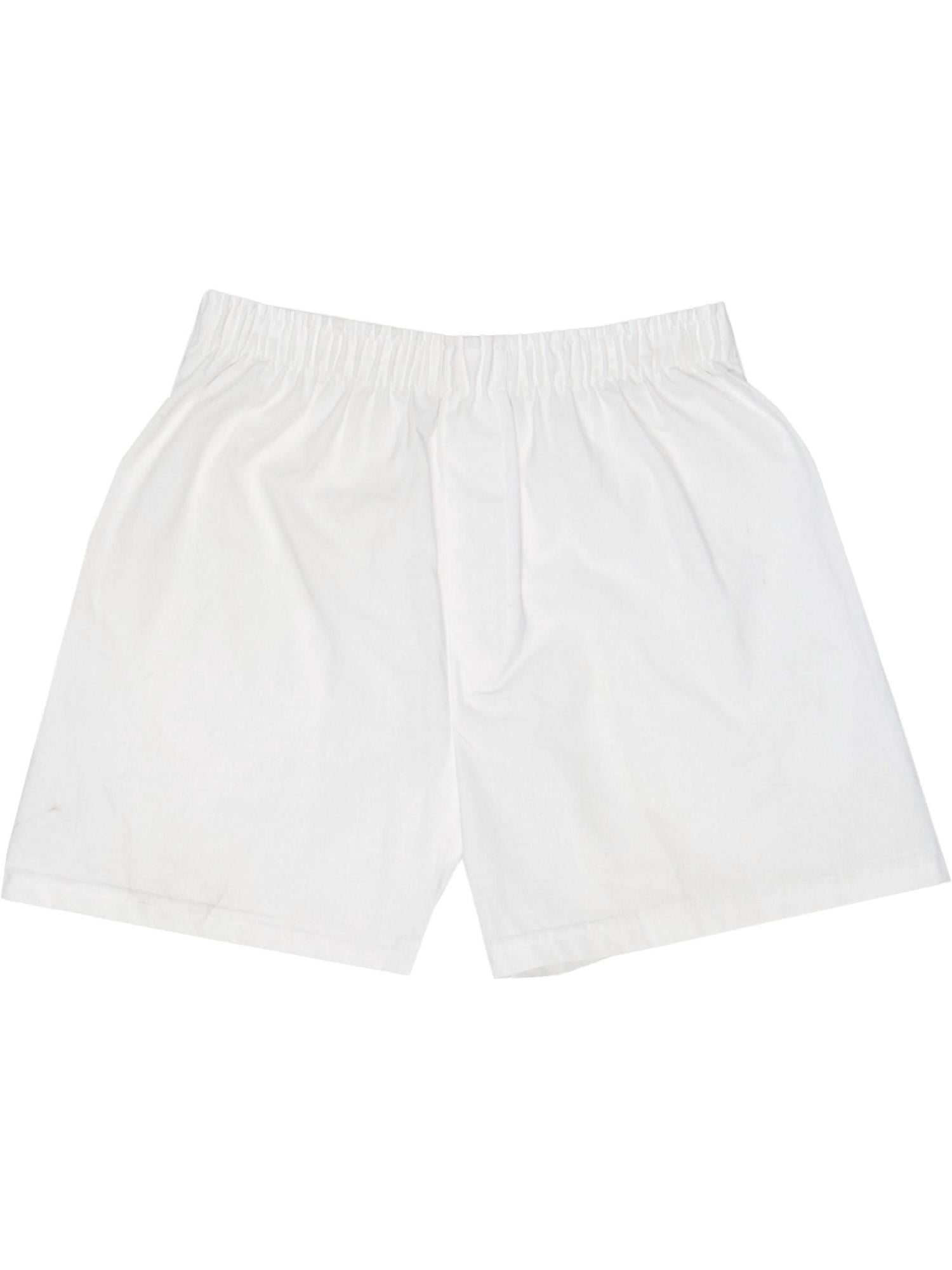 white boxer underpants