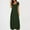 Army Green, variant on Maxi Dress for Women 2025 Women's Large Pocket Solid Color Dress Fashion Round Neck Short Sleeved Dress