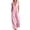 Pink, variant on Women's Lightweight Stand Collar Zip Up Jumpsuits Short Sleeve Baggy Wide Leg Palazzo Rompers with Pockets Daily Casual Overalls Yellow