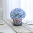 thumbnail image 2 of 12pcs Artificial Silk Hydrangea Flowers Heads with Stems in Bulk Fake Flowers for Wedding Bouquet Centerpieces Arch Home Decoration (Ivory), 2 of 5