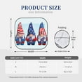 thumbnail image 6 of Uemuo Cute Gnomes in USA1 Printed 2 PCS Car Windshield Sun Shade, Auto Sun Heat and UV Rays Blocker, Foldable Automotive Front Window Sunshade Protector, 6 of 7