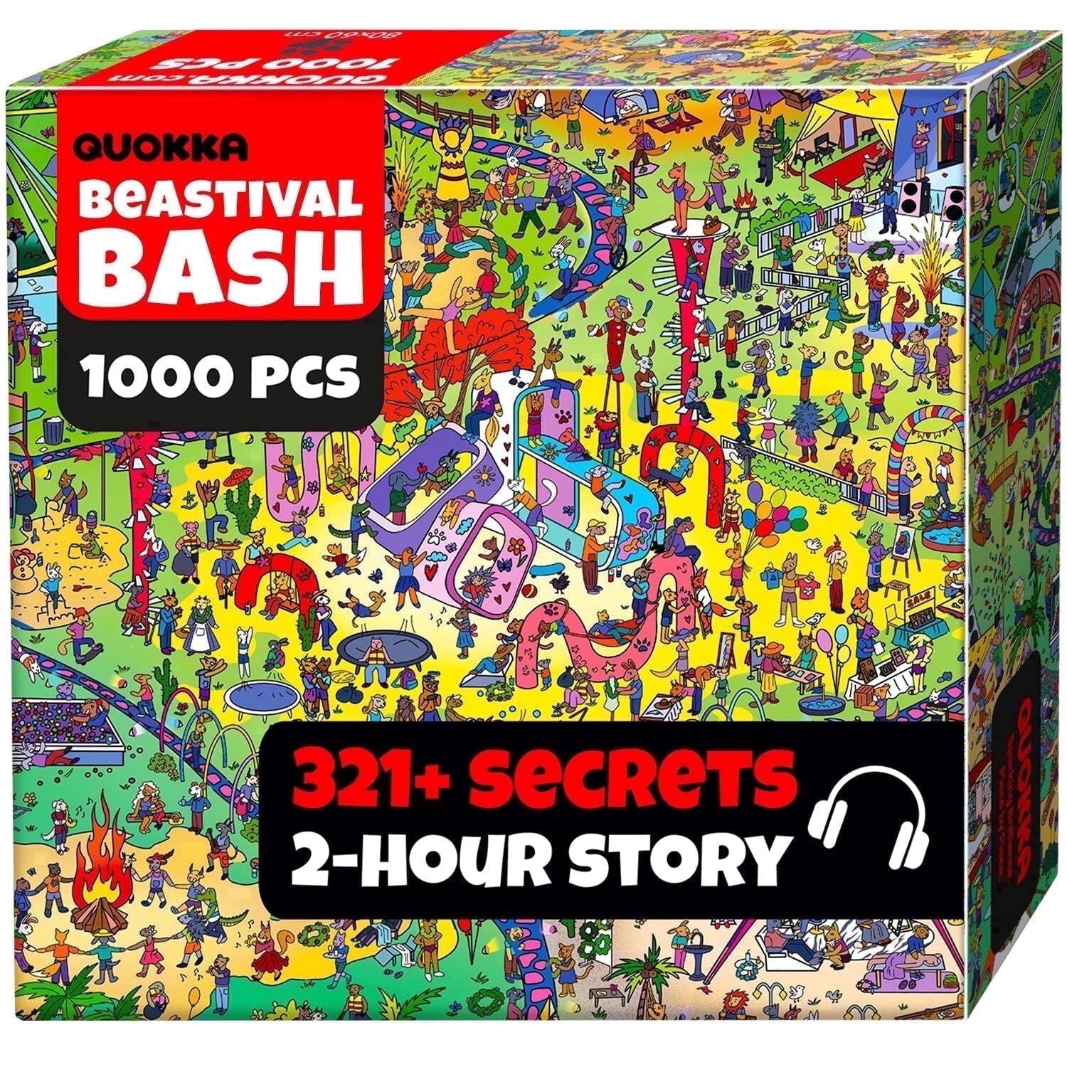Magic Puzzle Company, The Happy Isles, 1000-Piece Puzzle