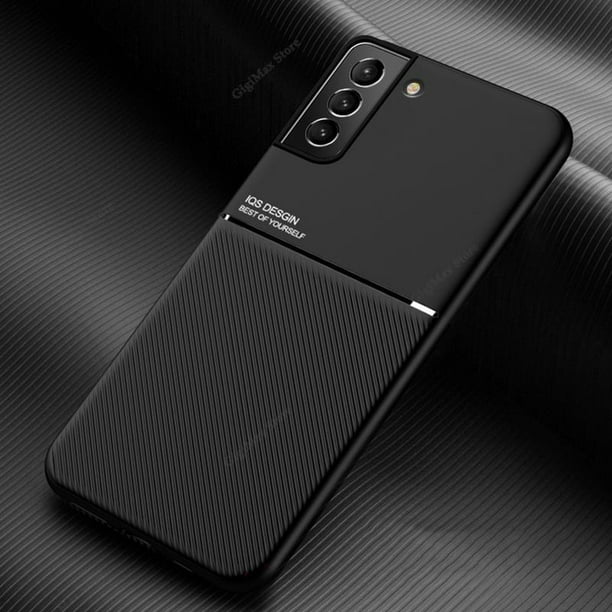 Funda magnética con textura de cuero para Samsung Galaxy A53, A52S, A52, 5G, A54, A33, A13, S23, S22, S21, S20, Ultra Plus, S21, FE Fivean unisex