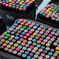 thumbnail image 2 of LNGOOR 80pcs/Set Waterproof Colorful Marker Pens, 2 of 6