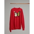 thumbnail image 3 of Make Your Own Magic W Daisies Sweatshirt Women -Image by Shutterstock, Female 5X-Large, 3 of 4