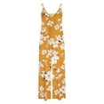 thumbnail image 5 of Rutainlusire Women's Summer Vacation Jumpsuits with Pockets Sleeveless Loose Fit Printed Spaghetti Strap Jumpsuits, 5 of 5