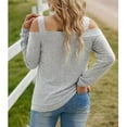 thumbnail image 4 of Top con Hombros Descubiertos NikouMX para Mujer Blusa Casual Salida de Alta Intensidad, 4 of 6