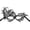 A001- Black, variant on Lace Masquerade Mask for Women Blue Filigree Design Masquerade Mask Ribbon Tie for Halloween Party Prom Mardi Gras Events 1 Pack