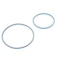 thumbnail image 1 of Automatic Pool Cleaner Belt Replacement, 2Pcs Pool Cleaner Drive Belt Easy To Install Rubber Light Weight  for Pool Cleaning, 1 of 7