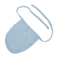 thumbnail image 1 of Neck Trach Cover, Neck Stoma Protector Adjustable Soft Single Layer Cotton Blue  For Hospital, 1 of 8