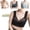 Black, variant on Bras for Women Girls Ladies Geometric Mini Halter Pumping Bras Buckle Lingerie L