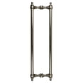 thumbnail image 2 of CRL C0L18X18PN Polished Nickel Colonial Style 18" Back-to-Back Towel Bars, 2 of 4
