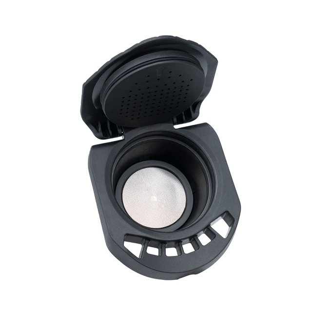 Naiovety Cápsula de café Recargable Reutilizable Lavable Bebida Polvo Taza Plástico Hogar Oficina Café Suministro Diseñado para Genio S Juegos de servir café y té Naiovety HA060664-00B