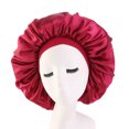 thumbnail image 1 of HEVIRGO Bonnet pour Femmes en Satin Extensible pour la Nuit, 1 of 10