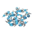 thumbnail image 4 of Dijes de ángel Sunnimix 12pc Colgantes de DIY Azul real, 4 of 8