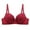 Red, variant on CLOISE Womens Bras No Underwire Full Support Plus Size Push up Padded No Zipper Comfortable Bras Coffee L-5XL